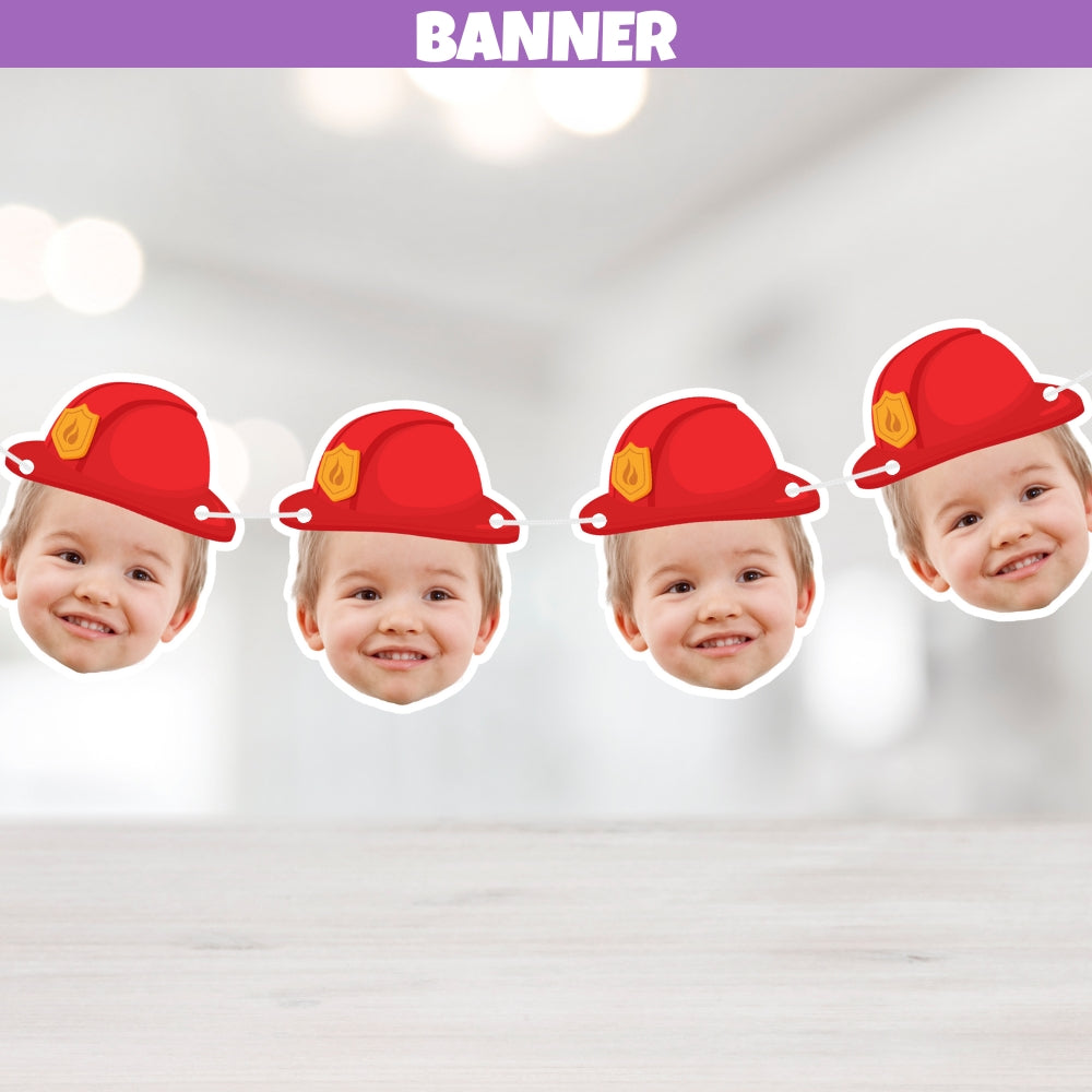 congratulations firefighter banner for firefighter birthday party decorations, firefighter bunting banner, firefighter theme banner